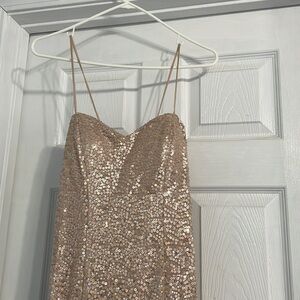 Sequin Mermaid Prom Dress